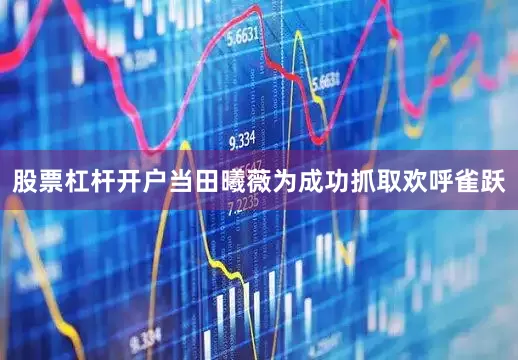 股票杠杆开户当田曦薇为成功抓取欢呼雀跃